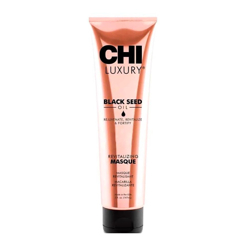 Маска для волосся CHI Luxury Black Seed Oil Revitalizing Masque відновлювальна з олією чорного кмину, 148 мл